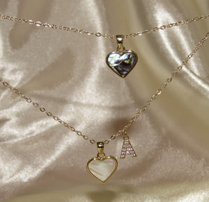 18K Gold-Plated Heart Necklace